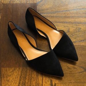 J crew suede flats
